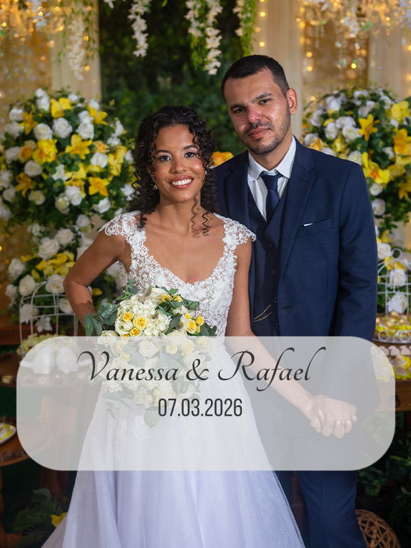 Vídeo do casamento de Vanessa e Rafael